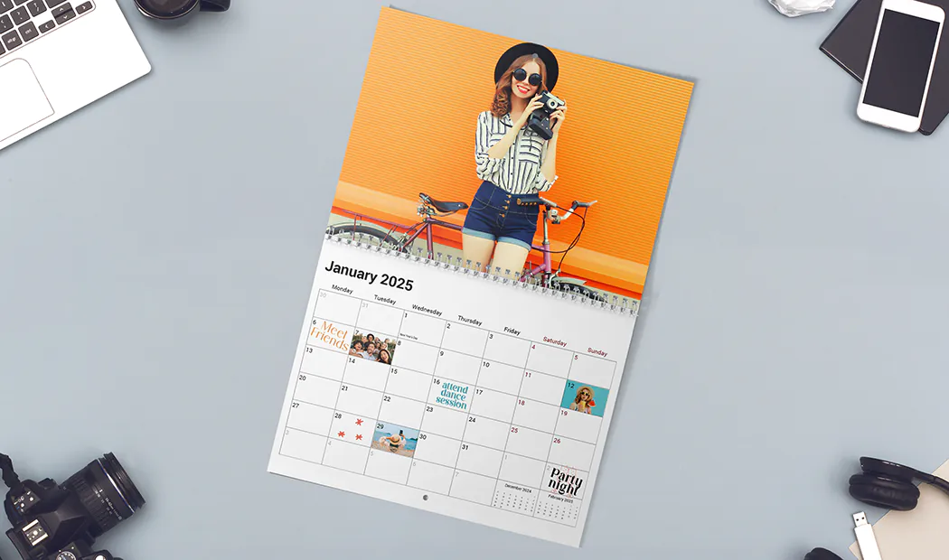 Personaliserter Wandkalender