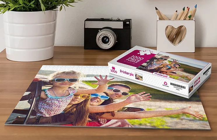 ["Personalisiertes Puzzle","Printerpix Fotopuzzle mit bedruckter Schachtel und 1000 Teilen","500-teiliges Puzzle mit Schachtel","","","","",""]